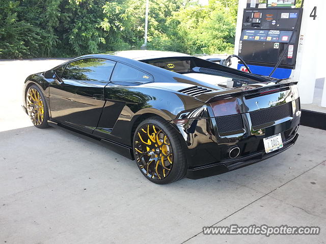 Lamborghini Gallardo spotted in Cincinnati, Ohio