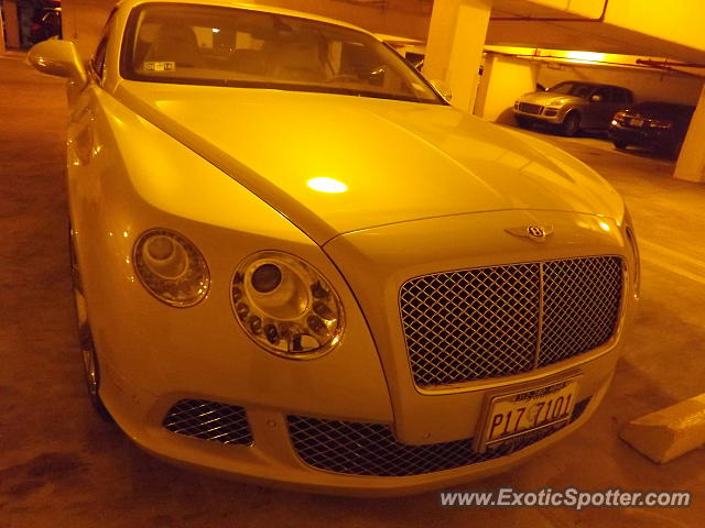 Bentley Continental spotted in Fisher Island, Florida