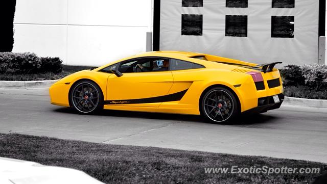 Lamborghini Gallardo spotted in Dallas, Texas