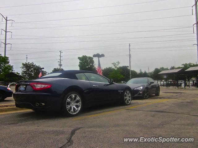 Maserati GranCabrio spotted in Northfield, Illinois