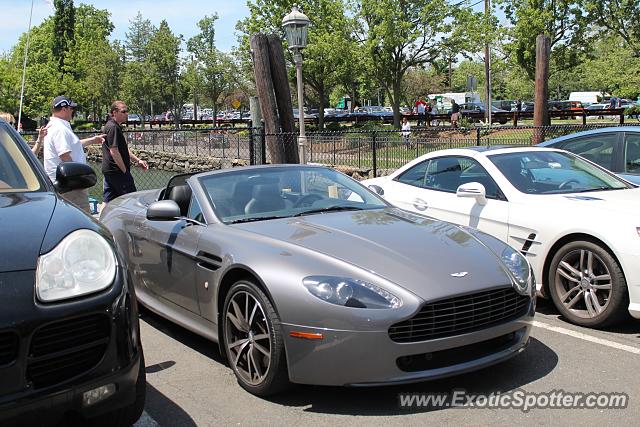 Aston Martin Vantage spotted in Greenwich, Connecticut
