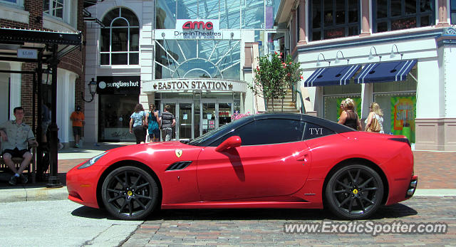 Ferrari California spotted in Columbus, Ohio