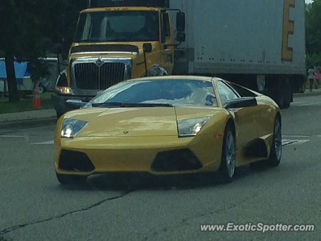 Lamborghini Murcielago spotted in Golden Valley, Minnesota