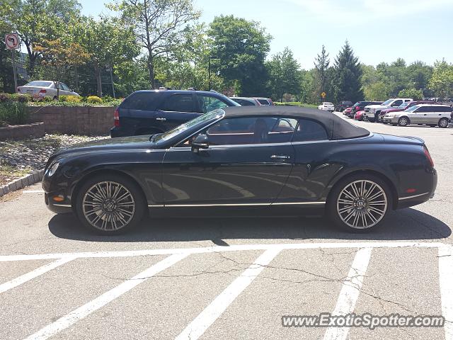Bentley Continental spotted in Livingston, New Jersey