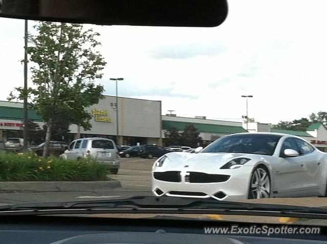 Fisker Karma spotted in Southfield, Michigan