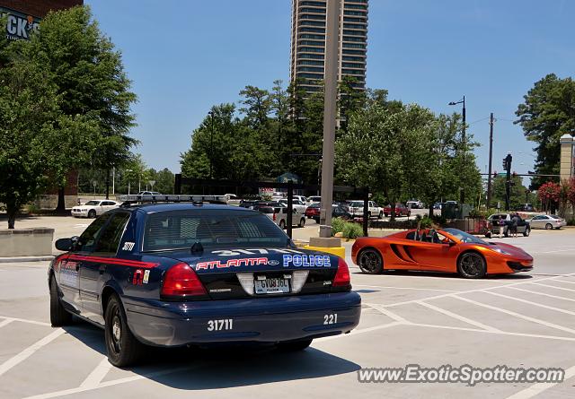 Mclaren MP4-12C spotted in Atlanta, Georgia