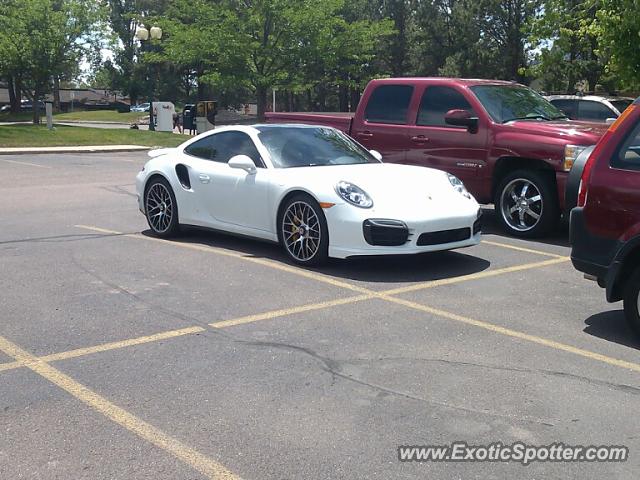 Porsche 911 Turbo spotted in Colorado Springs, Colorado