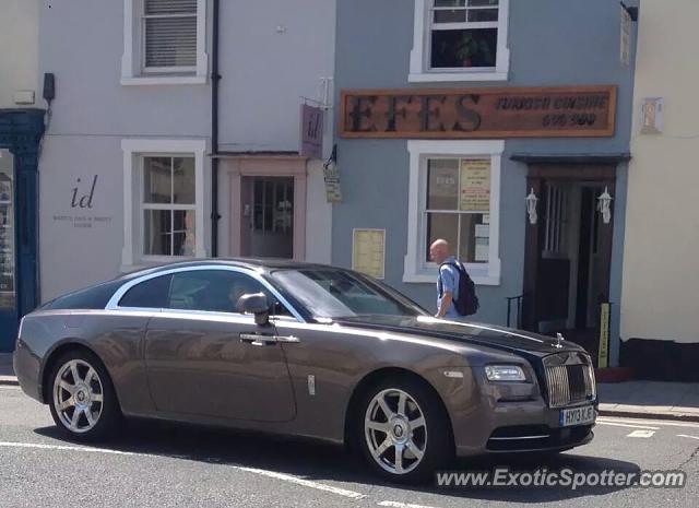Rolls Royce Wraith spotted in Chichester, United Kingdom