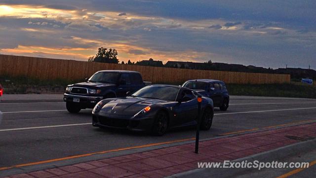 Ferrari 599GTO spotted in Castle rock, Colorado