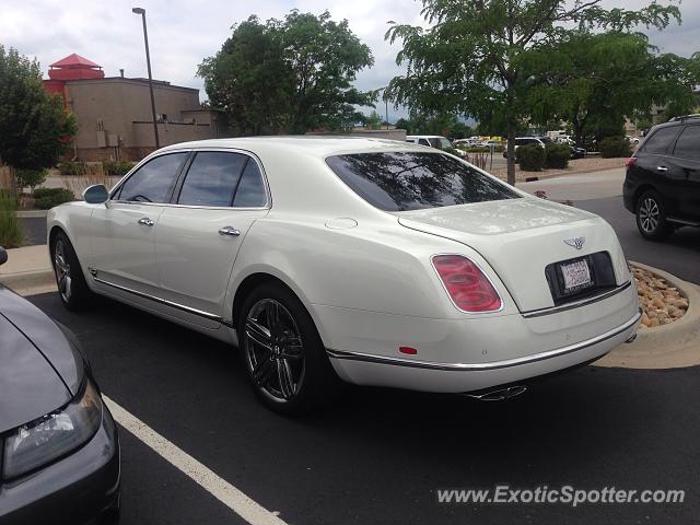Bentley Mulsanne spotted in Littleton, Colorado