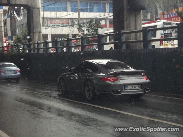 Porsche 911 Turbo spotted in Mandaluyong City, Philippines