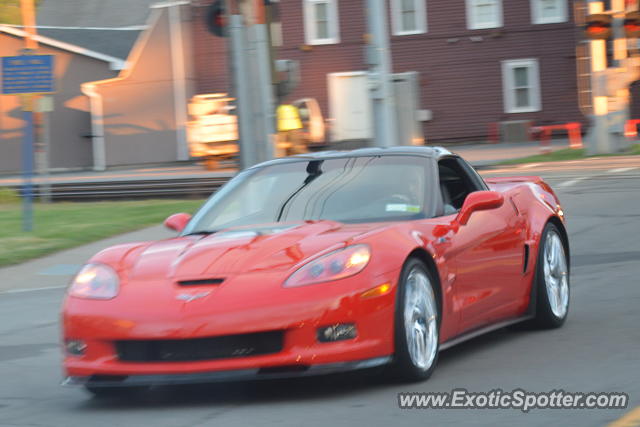 Chevrolet Corvette ZR1 spotted in Fairport, New York