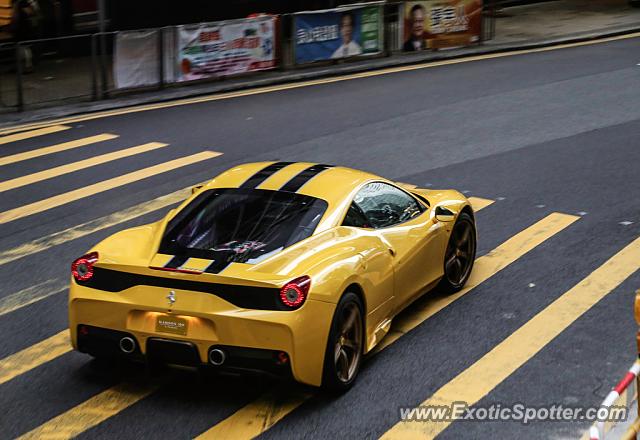Ferrari 458 Italia spotted in Hong Kong, China