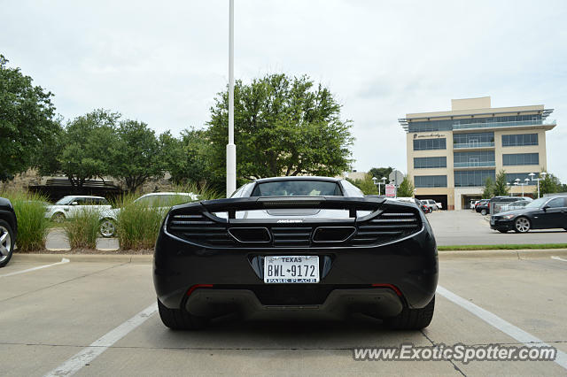 Mclaren MP4-12C spotted in Dallas, Texas