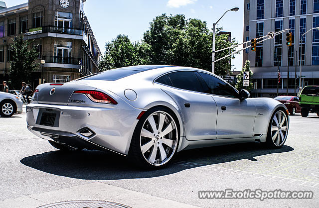 Fisker Karma spotted in Indianapolis, Indiana