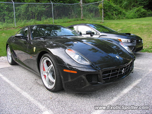 Ferrari 599GTB spotted in Hershey, Pennsylvania