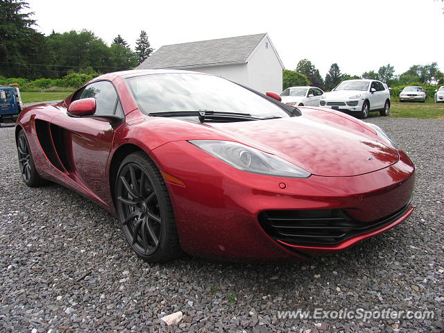 Mclaren MP4-12C spotted in Hershey, Pennsylvania