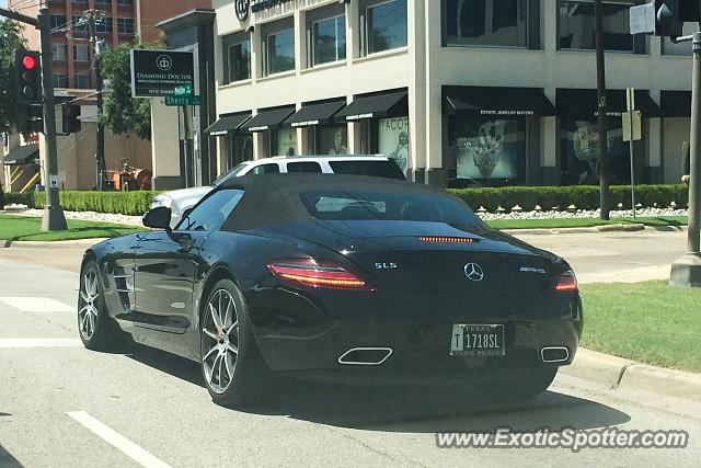 Mercedes SLS AMG spotted in Dallas, Texas