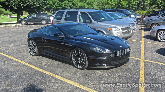 Aston Martin DBS spotted in Grand Rapids, Michigan