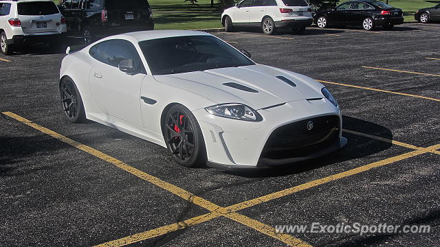 Jaguar XKR-S spotted in Grand Rapids, Michigan