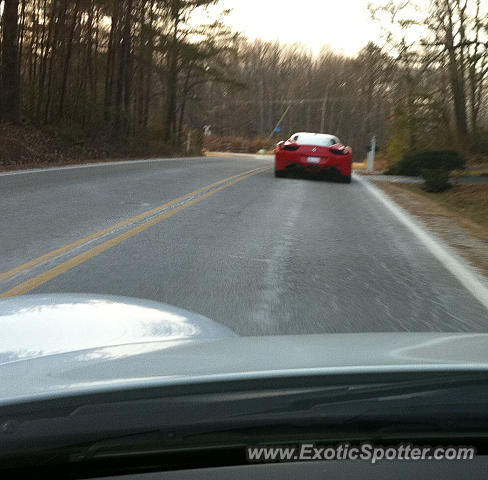 Ferrari 458 Italia spotted in Montreal, Quebec, Canada
