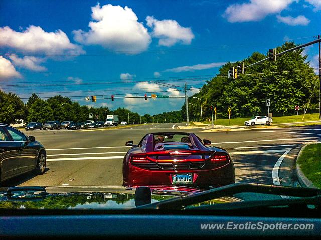 Mclaren MP4-12C spotted in Don't know, Maryland
