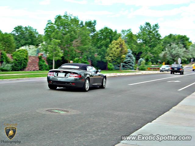 Aston Martin DB9 spotted in Greenwood Villag, Colorado