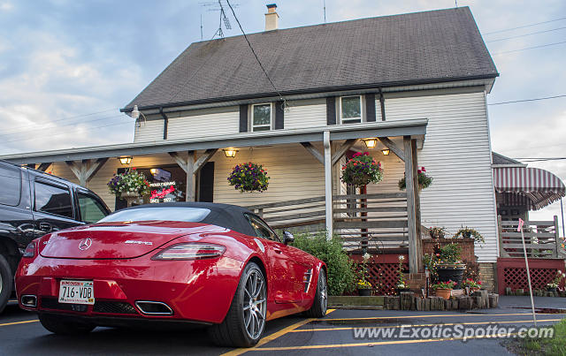 Mercedes SLS AMG spotted in Mequon, Wisconsin