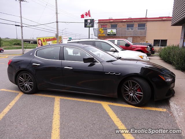 Maserati Ghibli spotted in Québec, Canada