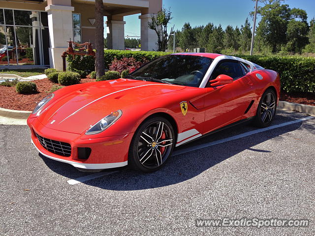 Ferrari 599GTB spotted in Jacksonville, Florida