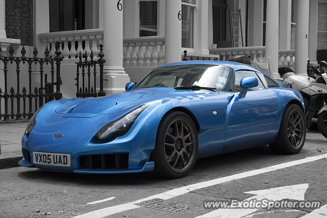 TVR Sagaris spotted in London, United Kingdom