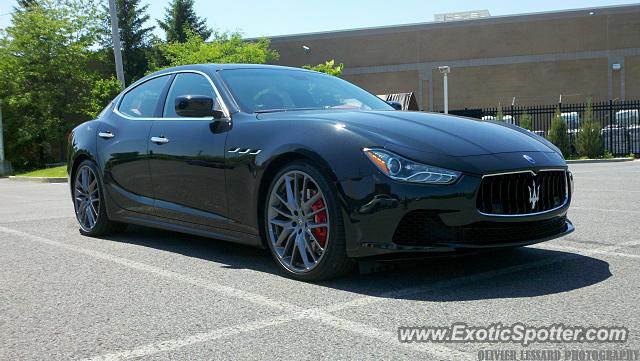 Maserati Ghibli spotted in Boucherville, Canada