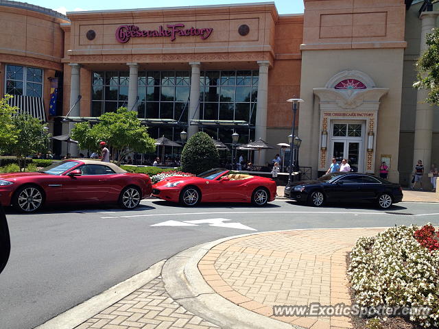 Ferrari California spotted in Charlotte, NC, North Carolina