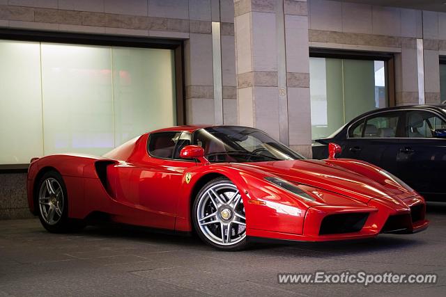 Ferrari Enzo spotted in Toronto, Canada