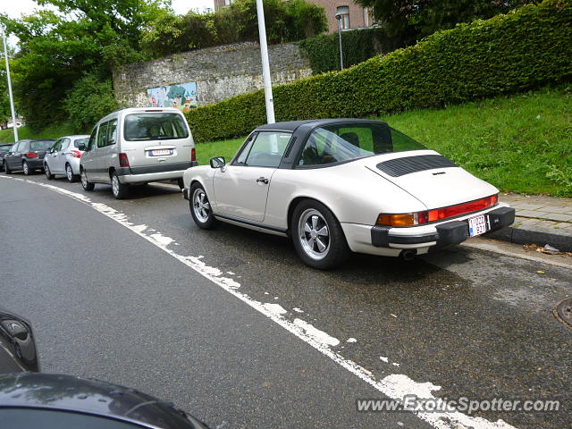 Porsche 911 spotted in Huy, Belgium