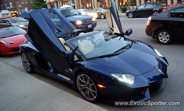 Lamborghini Aventador spotted in Columbus, Ohio