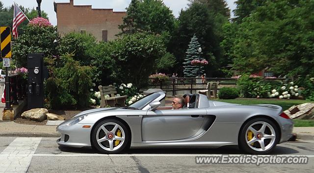 Porsche Carrera GT spotted in Chagrin Falls, Ohio