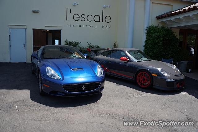 Ferrari California spotted in Greenwich, Connecticut