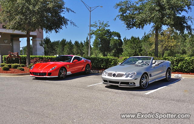 Ferrari 599GTB spotted in Jacksonville, Florida