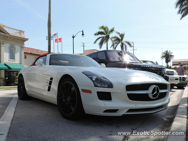 Mercedes SLS AMG spotted in West Palm Beach, Florida