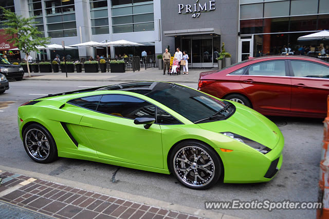 Lamborghini Gallardo spotted in Cincinnati, Ohio