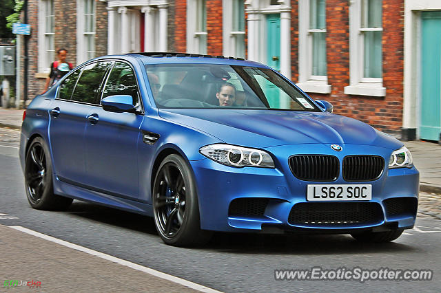 BMW M5 spotted in York, United Kingdom