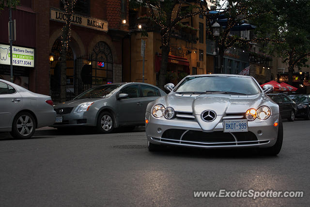 Mercedes SLR spotted in Toronto, Canada