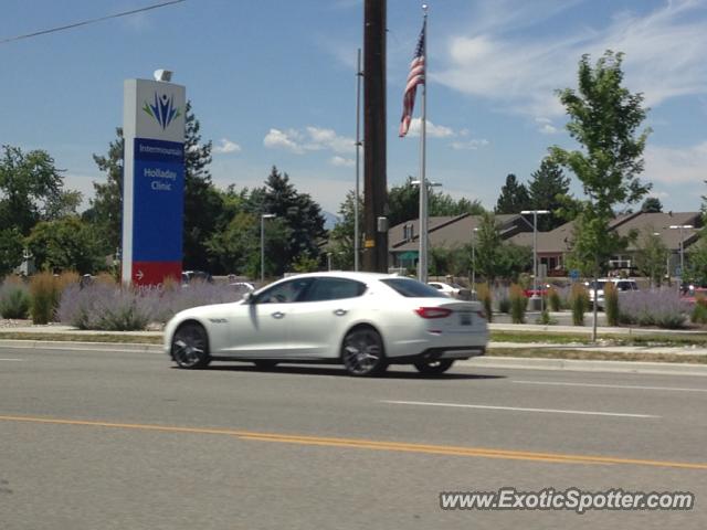 Maserati Quattroporte spotted in Holladay, Utah