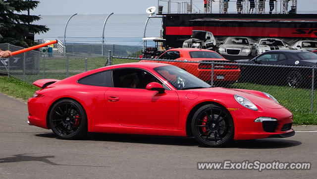 Porsche 911 spotted in Watkins Glen, New York