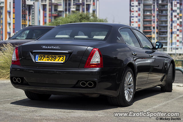 Maserati Quattroporte spotted in Tel Aviv, Israel