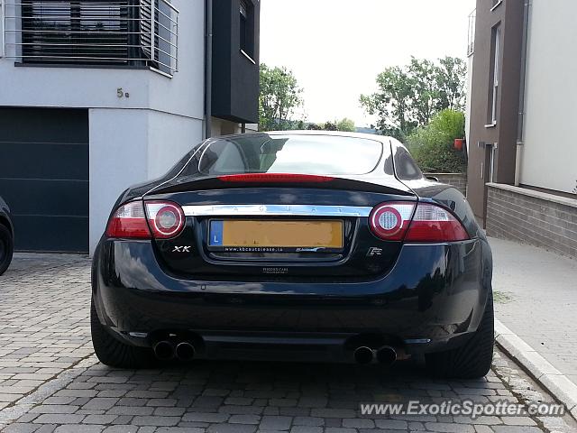 Jaguar XKR spotted in Luxembourg, Luxembourg