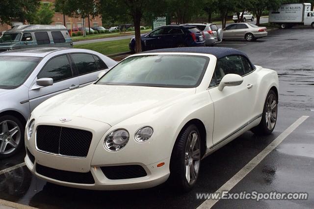 Bentley Continental spotted in Charlotte, North Carolina
