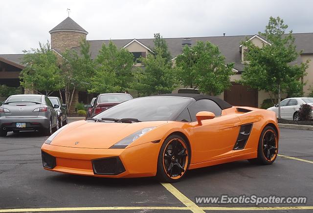 Lamborghini Gallardo spotted in Brookpark, Ohio