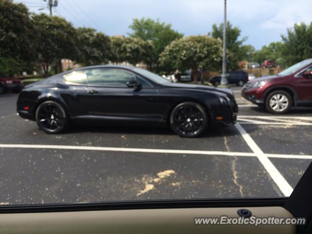 Bentley Continental spotted in Charlotte, North Carolina